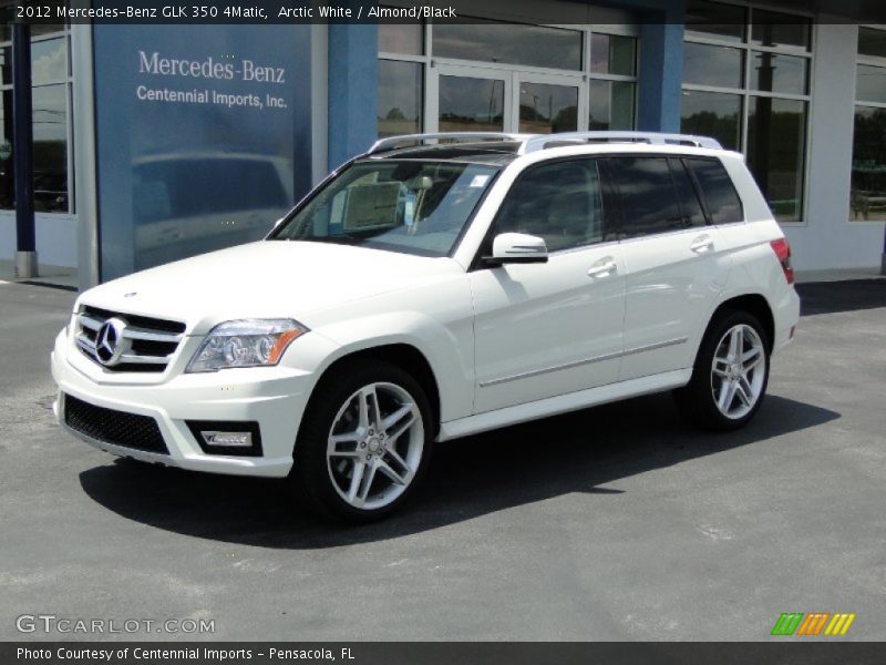 Arctic White / Almond/Black 2012 Mercedes-Benz GLK 350 4Matic
