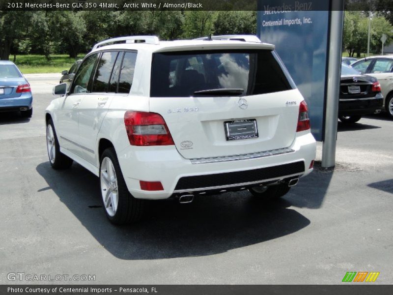 Arctic White / Almond/Black 2012 Mercedes-Benz GLK 350 4Matic