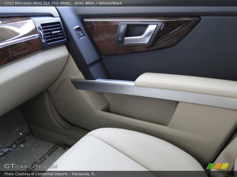 Arctic White / Almond/Black 2012 Mercedes-Benz GLK 350 4Matic