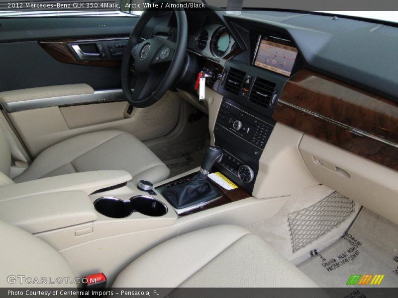 Arctic White / Almond/Black 2012 Mercedes-Benz GLK 350 4Matic