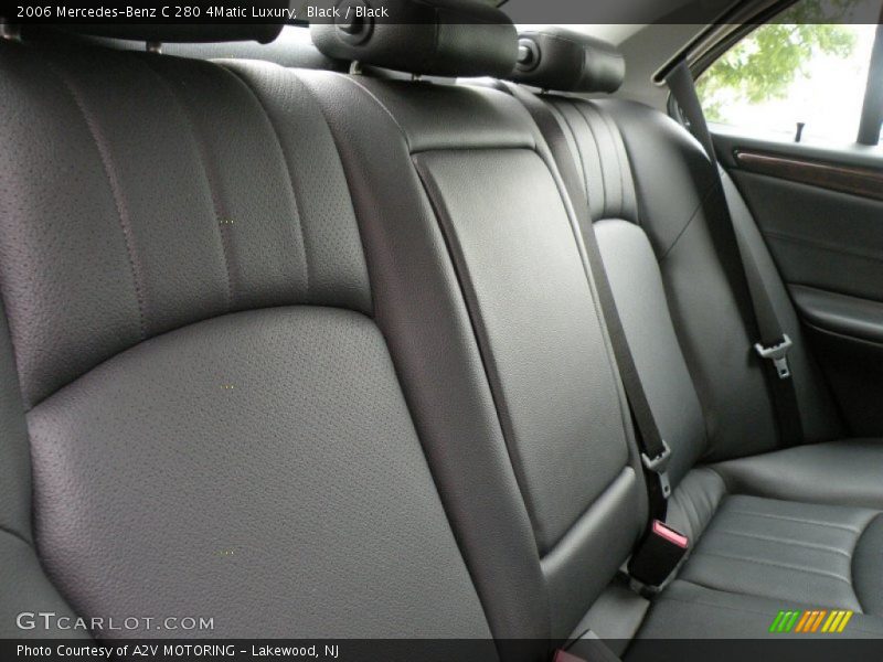 Black / Black 2006 Mercedes-Benz C 280 4Matic Luxury