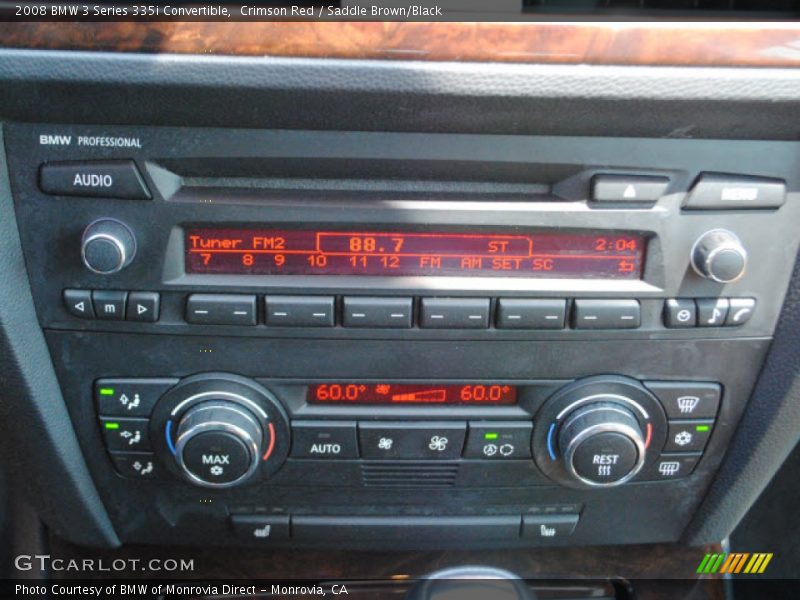 Crimson Red / Saddle Brown/Black 2008 BMW 3 Series 335i Convertible