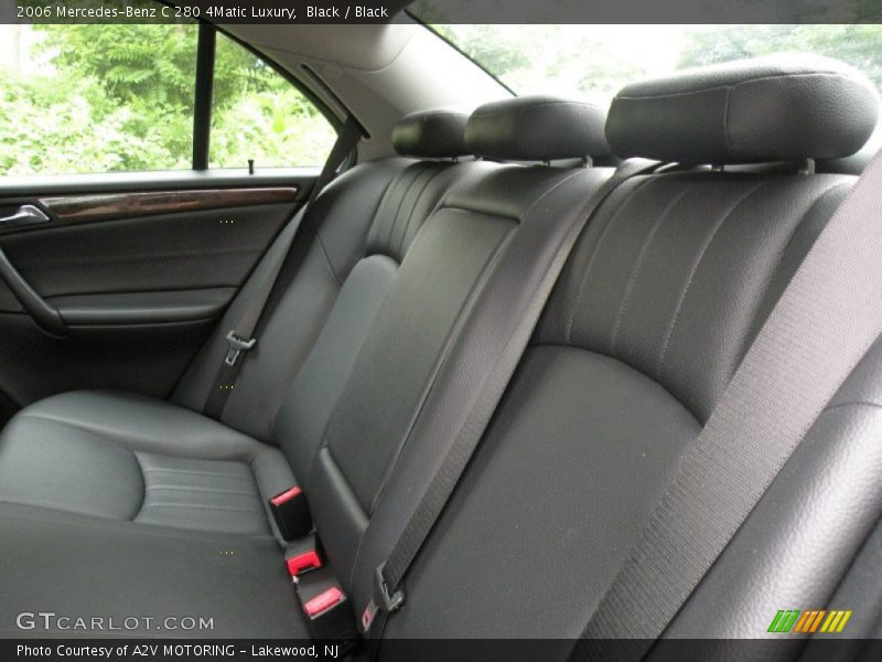 Black / Black 2006 Mercedes-Benz C 280 4Matic Luxury