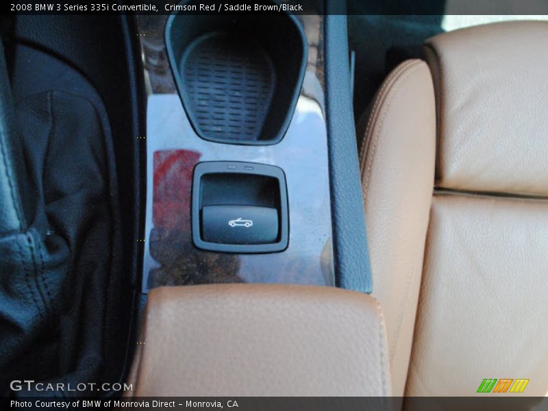 Crimson Red / Saddle Brown/Black 2008 BMW 3 Series 335i Convertible