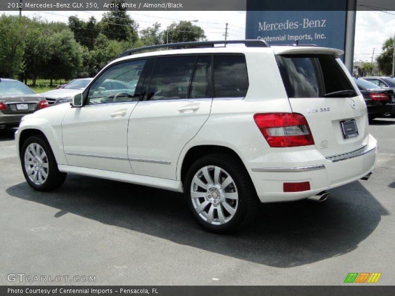 Arctic White / Almond/Black 2012 Mercedes-Benz GLK 350