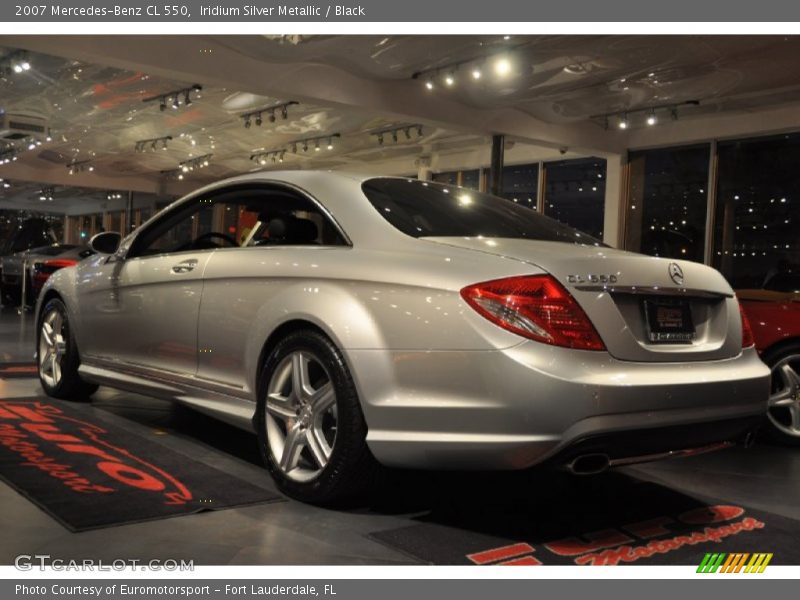 Iridium Silver Metallic / Black 2007 Mercedes-Benz CL 550