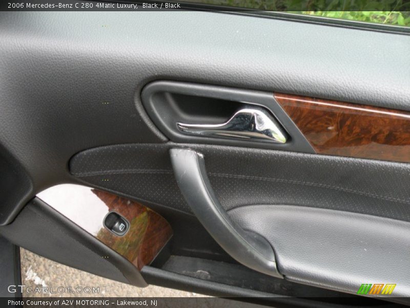 Black / Black 2006 Mercedes-Benz C 280 4Matic Luxury