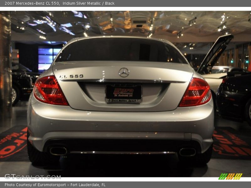 Iridium Silver Metallic / Black 2007 Mercedes-Benz CL 550