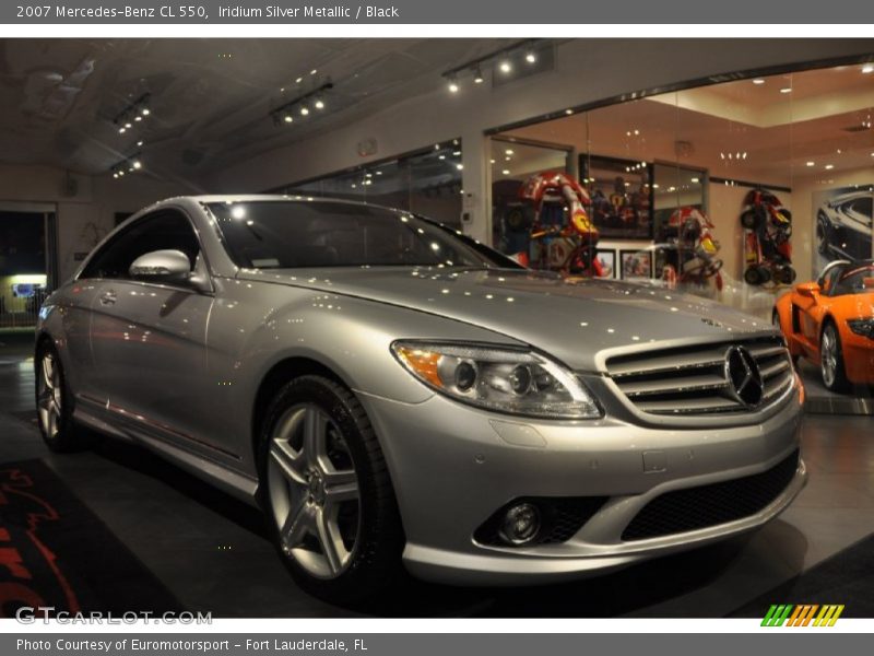 Iridium Silver Metallic / Black 2007 Mercedes-Benz CL 550