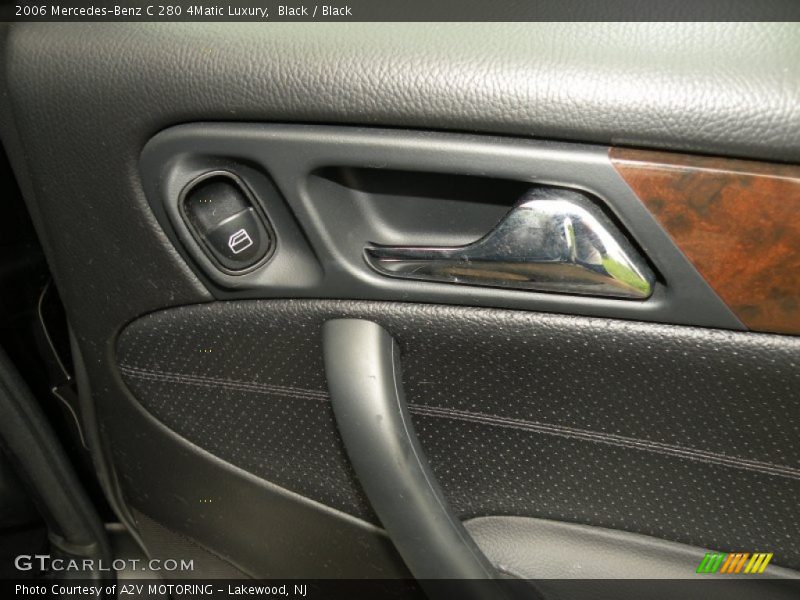Black / Black 2006 Mercedes-Benz C 280 4Matic Luxury