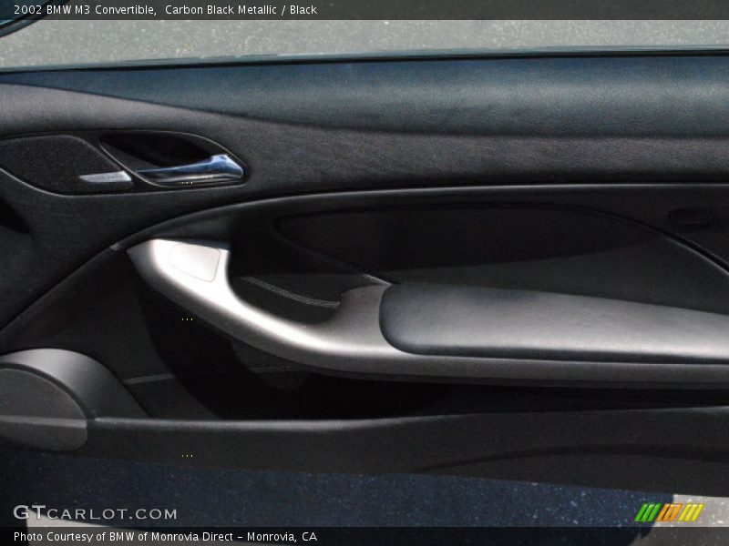 Carbon Black Metallic / Black 2002 BMW M3 Convertible