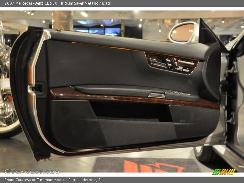 Iridium Silver Metallic / Black 2007 Mercedes-Benz CL 550