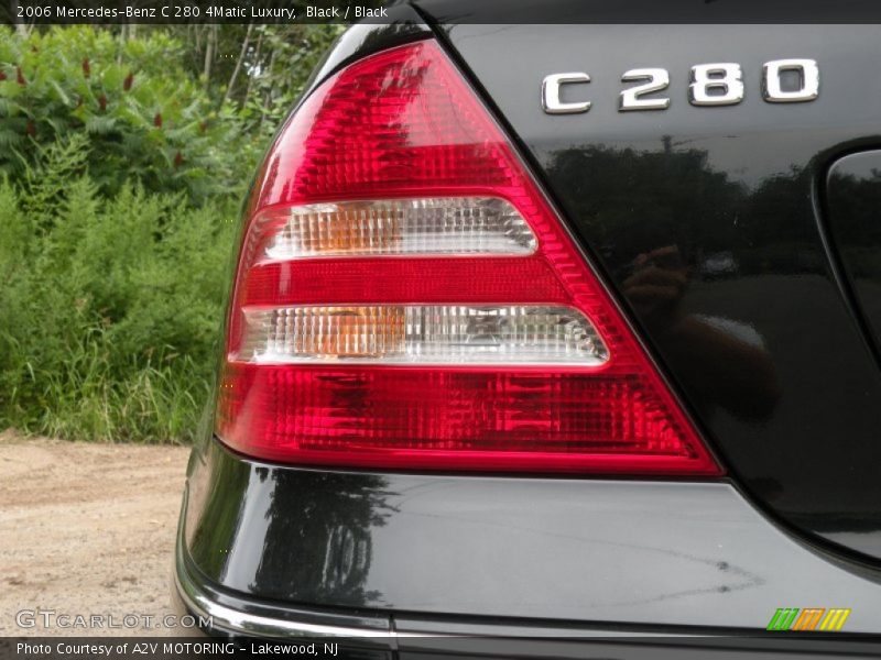 Black / Black 2006 Mercedes-Benz C 280 4Matic Luxury