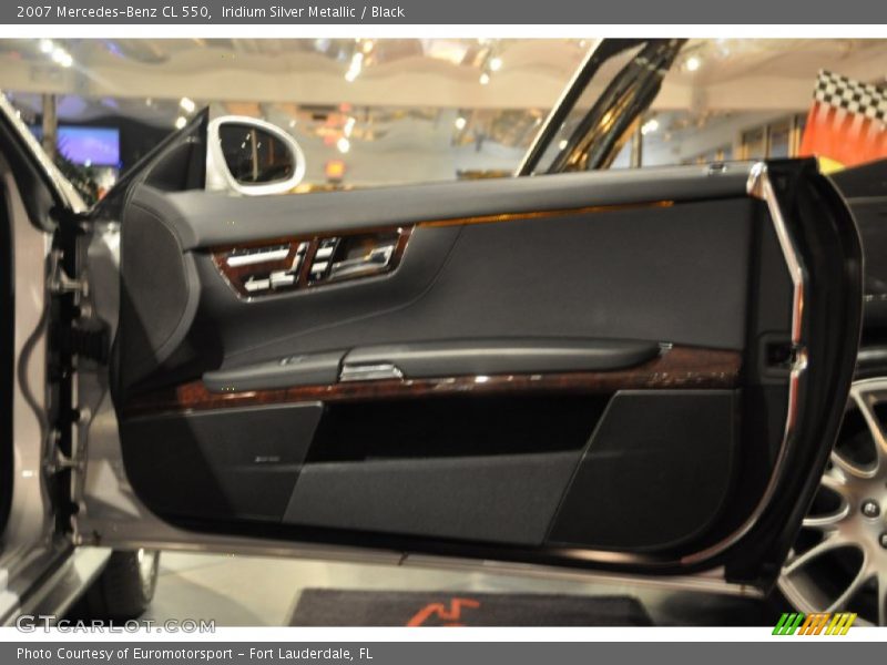 Iridium Silver Metallic / Black 2007 Mercedes-Benz CL 550