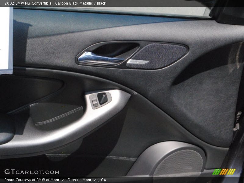 Carbon Black Metallic / Black 2002 BMW M3 Convertible