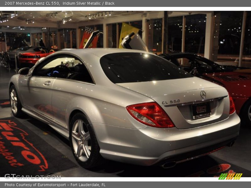 Iridium Silver Metallic / Black 2007 Mercedes-Benz CL 550