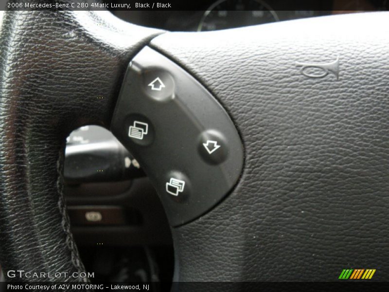 Black / Black 2006 Mercedes-Benz C 280 4Matic Luxury