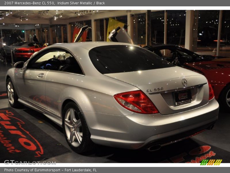 Iridium Silver Metallic / Black 2007 Mercedes-Benz CL 550