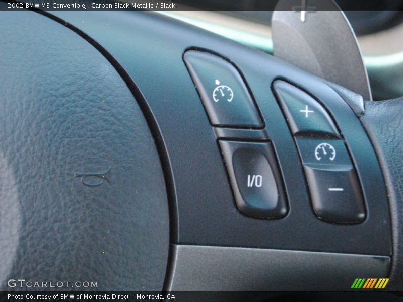 Controls of 2002 M3 Convertible