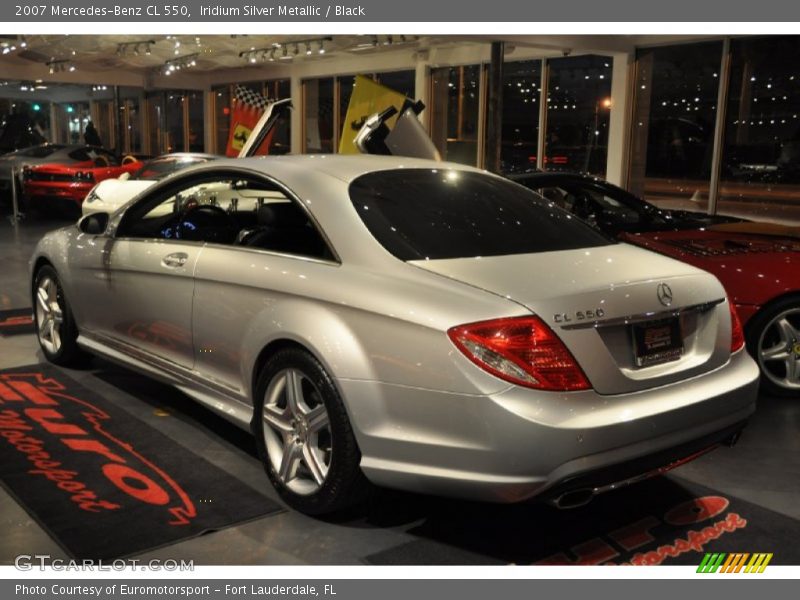 Iridium Silver Metallic / Black 2007 Mercedes-Benz CL 550