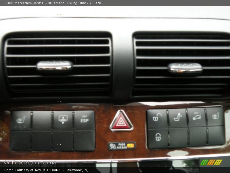 Black / Black 2006 Mercedes-Benz C 280 4Matic Luxury