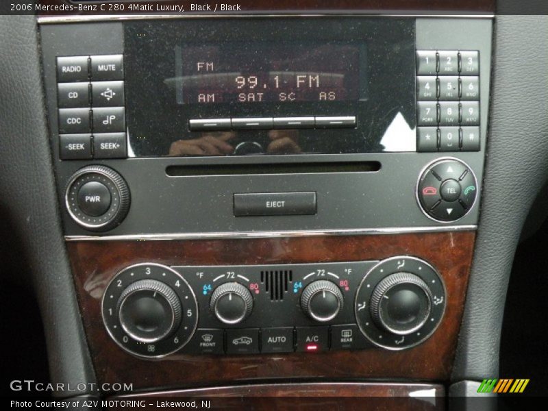Black / Black 2006 Mercedes-Benz C 280 4Matic Luxury