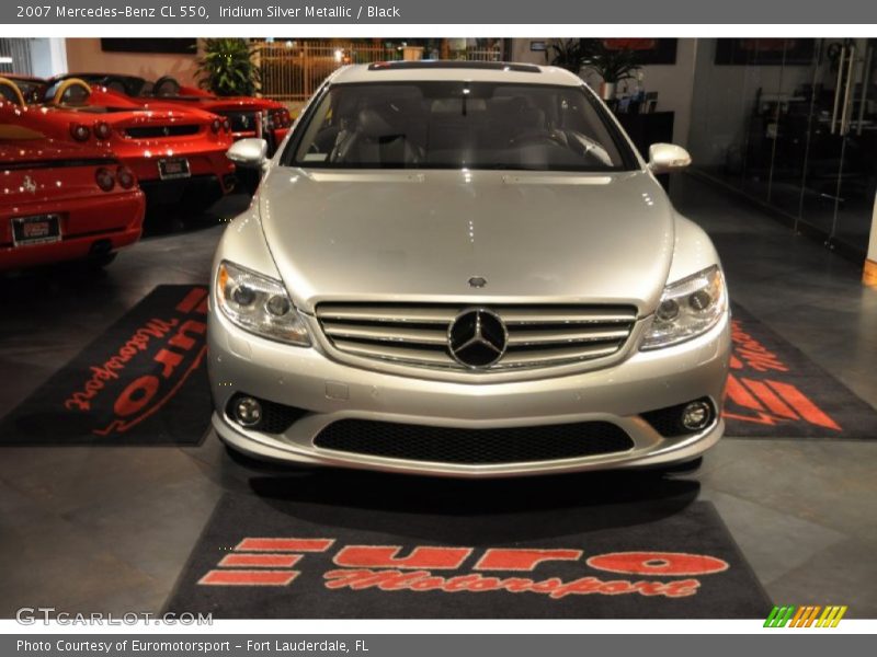 Iridium Silver Metallic / Black 2007 Mercedes-Benz CL 550