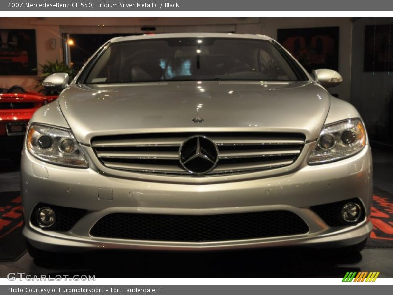 Iridium Silver Metallic / Black 2007 Mercedes-Benz CL 550