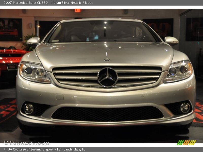 Iridium Silver Metallic / Black 2007 Mercedes-Benz CL 550