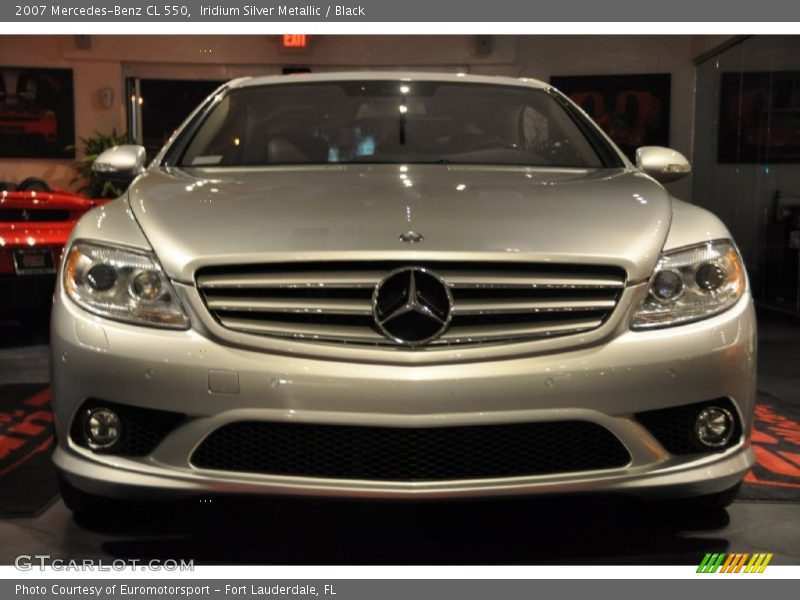Iridium Silver Metallic / Black 2007 Mercedes-Benz CL 550