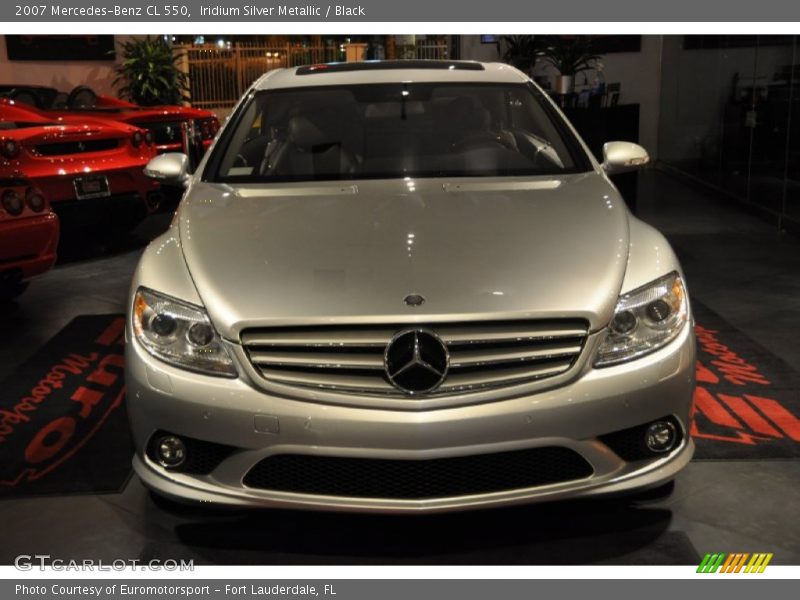 Iridium Silver Metallic / Black 2007 Mercedes-Benz CL 550