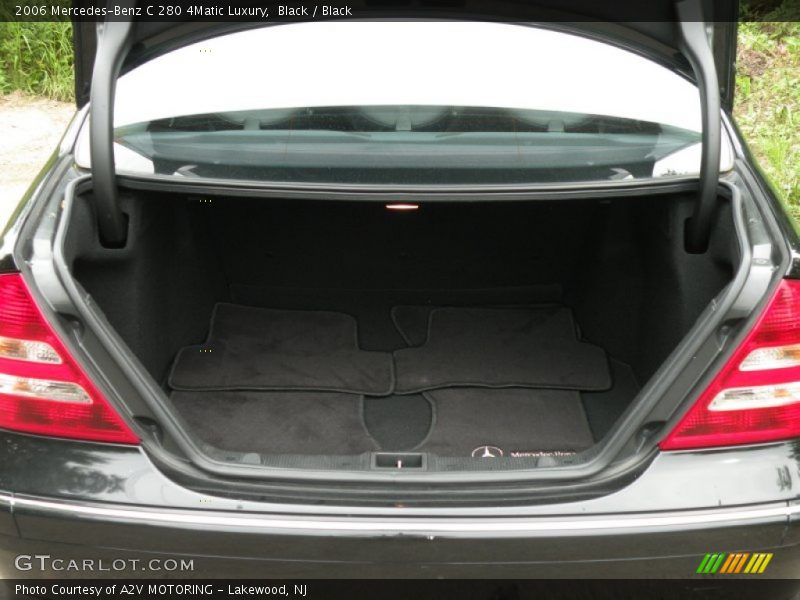 Black / Black 2006 Mercedes-Benz C 280 4Matic Luxury
