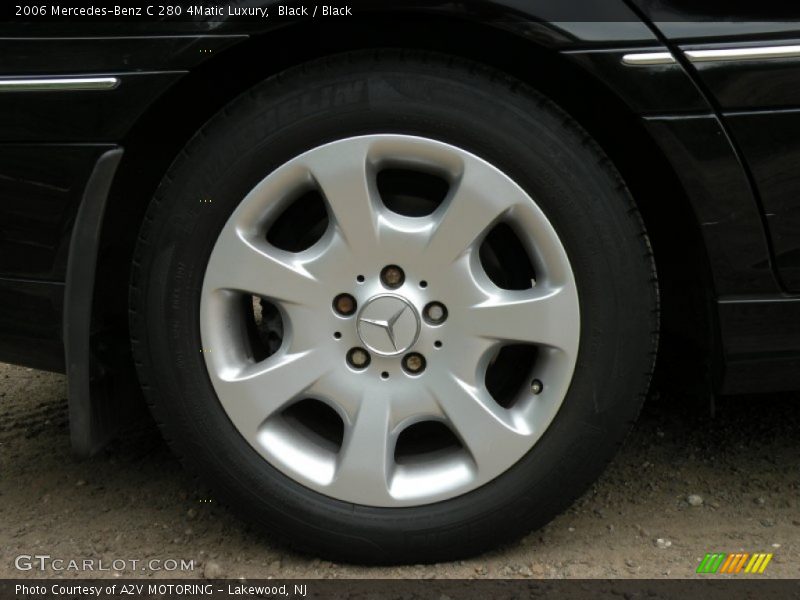 Black / Black 2006 Mercedes-Benz C 280 4Matic Luxury