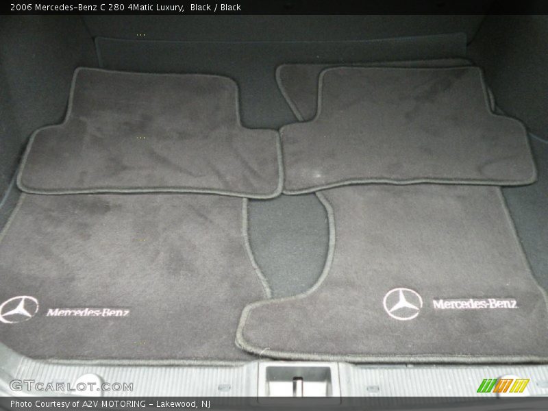 Black / Black 2006 Mercedes-Benz C 280 4Matic Luxury