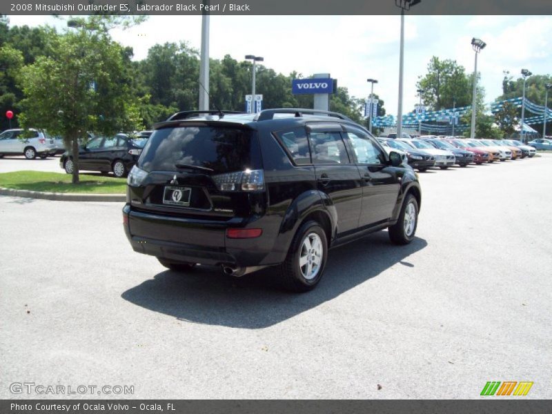 Labrador Black Pearl / Black 2008 Mitsubishi Outlander ES