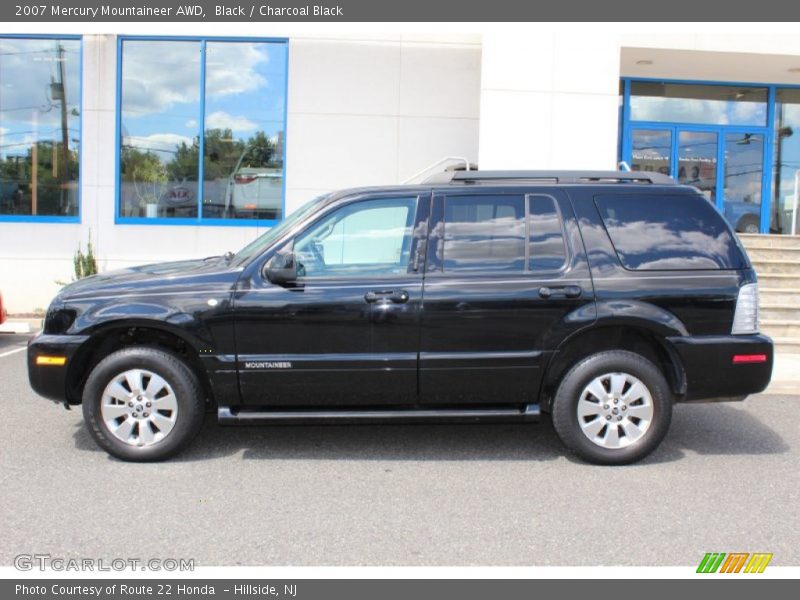 Black / Charcoal Black 2007 Mercury Mountaineer AWD