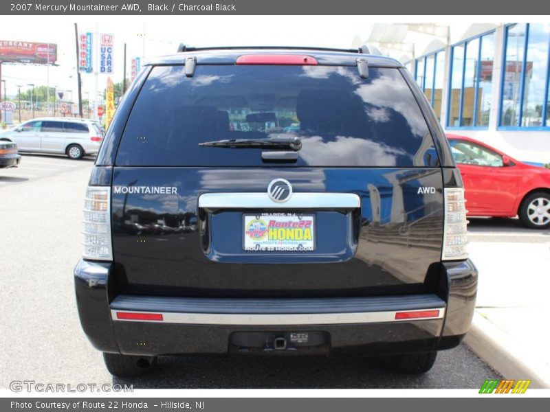 Black / Charcoal Black 2007 Mercury Mountaineer AWD