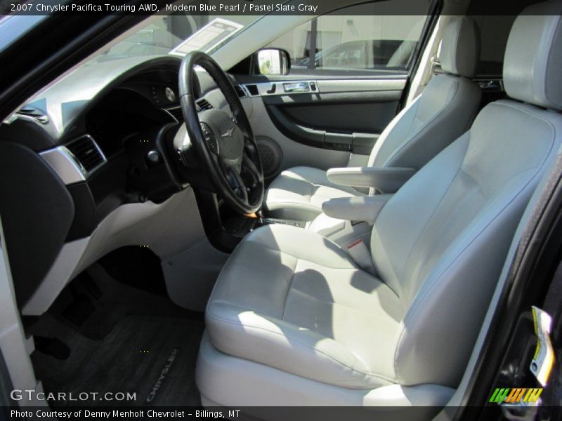 Modern Blue Pearl / Pastel Slate Gray 2007 Chrysler Pacifica Touring AWD