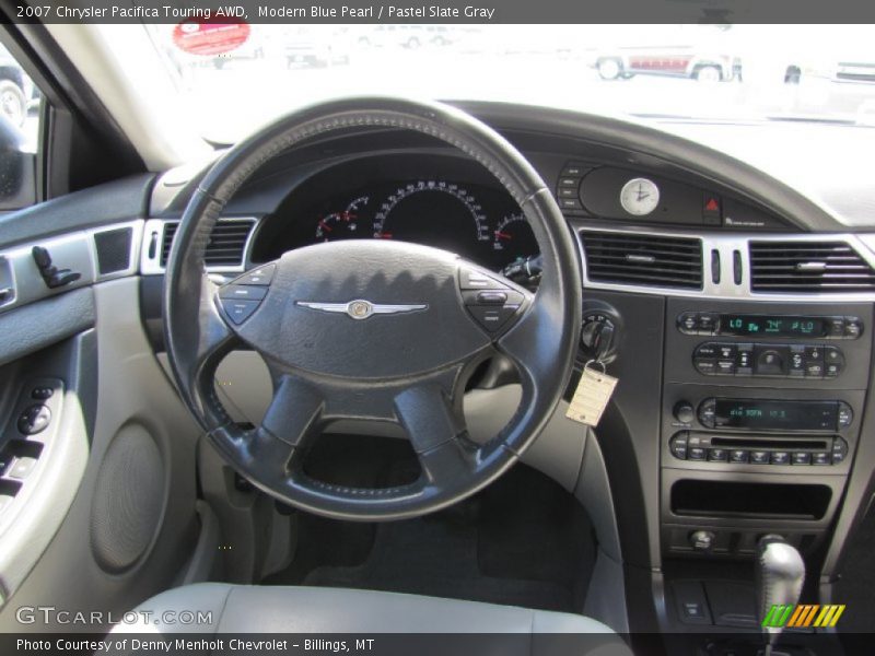Modern Blue Pearl / Pastel Slate Gray 2007 Chrysler Pacifica Touring AWD