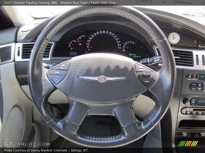 Modern Blue Pearl / Pastel Slate Gray 2007 Chrysler Pacifica Touring AWD