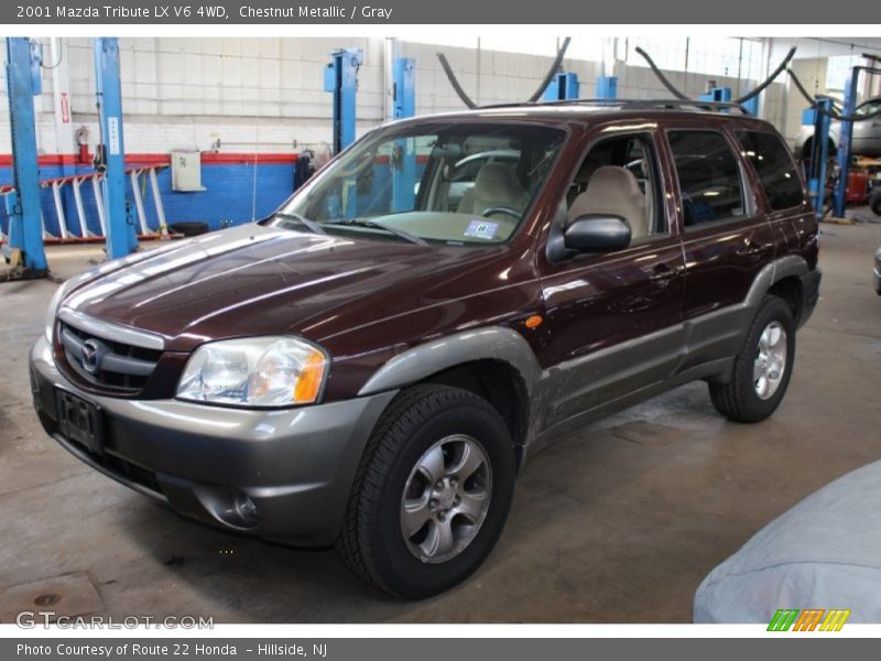 Chestnut Metallic / Gray 2001 Mazda Tribute LX V6 4WD