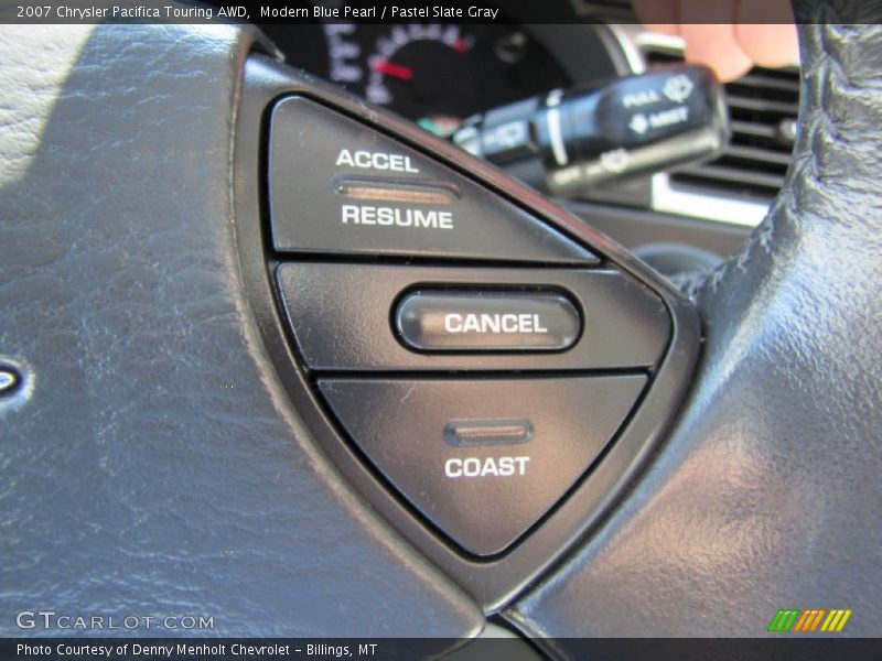 Modern Blue Pearl / Pastel Slate Gray 2007 Chrysler Pacifica Touring AWD