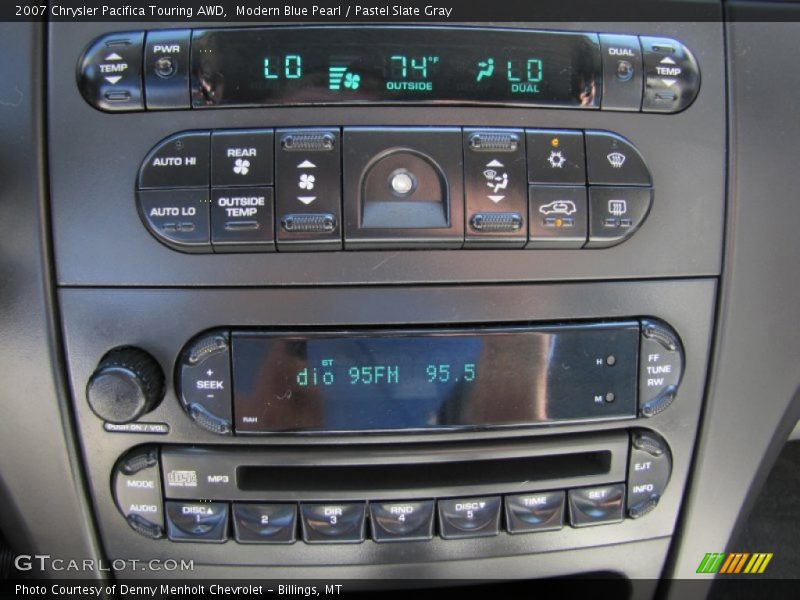 Modern Blue Pearl / Pastel Slate Gray 2007 Chrysler Pacifica Touring AWD