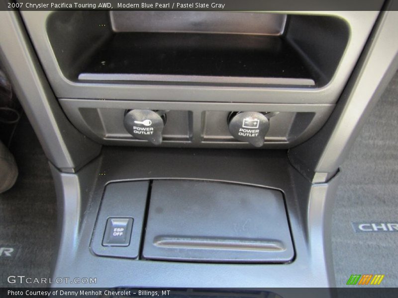 Modern Blue Pearl / Pastel Slate Gray 2007 Chrysler Pacifica Touring AWD