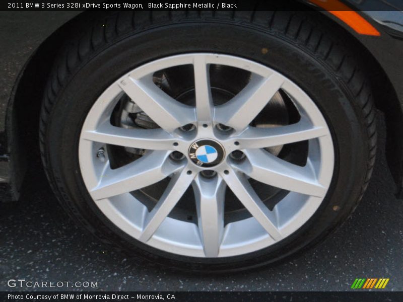 Black Sapphire Metallic / Black 2011 BMW 3 Series 328i xDrive Sports Wagon