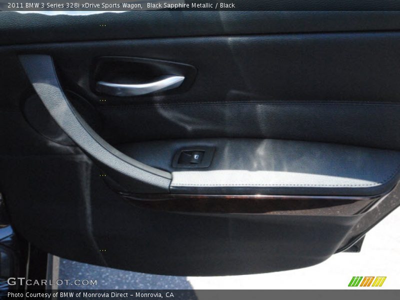 Black Sapphire Metallic / Black 2011 BMW 3 Series 328i xDrive Sports Wagon