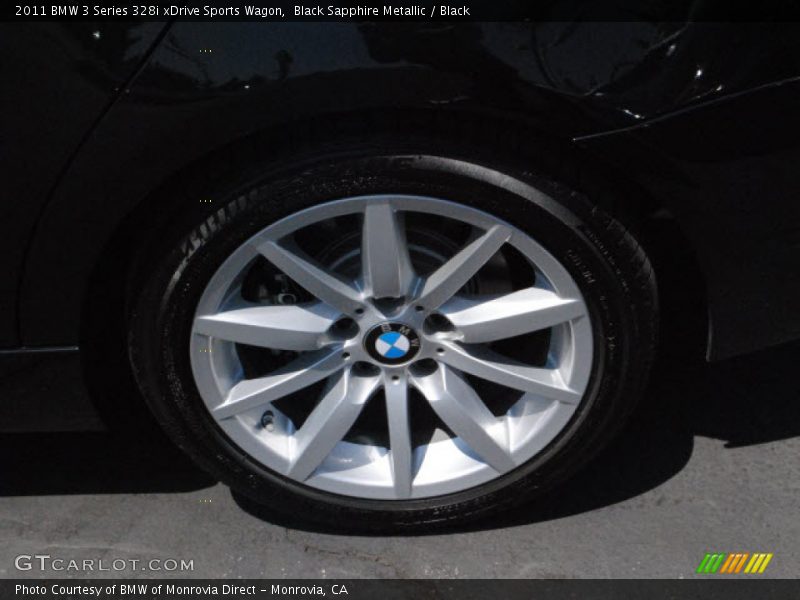 Black Sapphire Metallic / Black 2011 BMW 3 Series 328i xDrive Sports Wagon