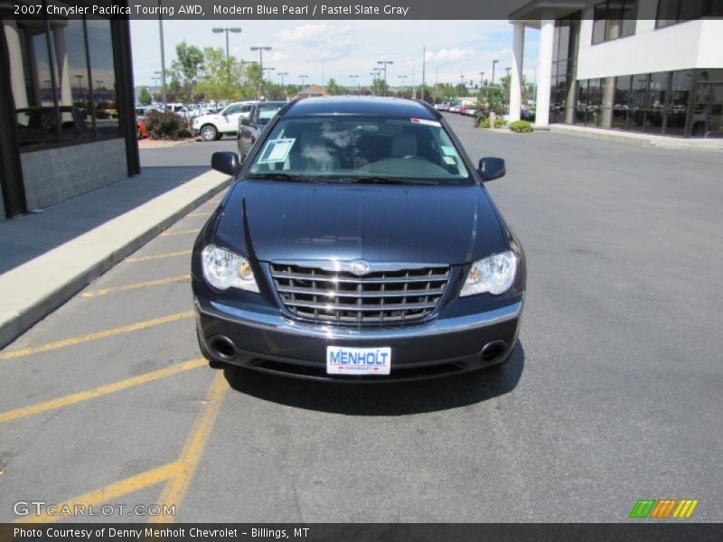 Modern Blue Pearl / Pastel Slate Gray 2007 Chrysler Pacifica Touring AWD