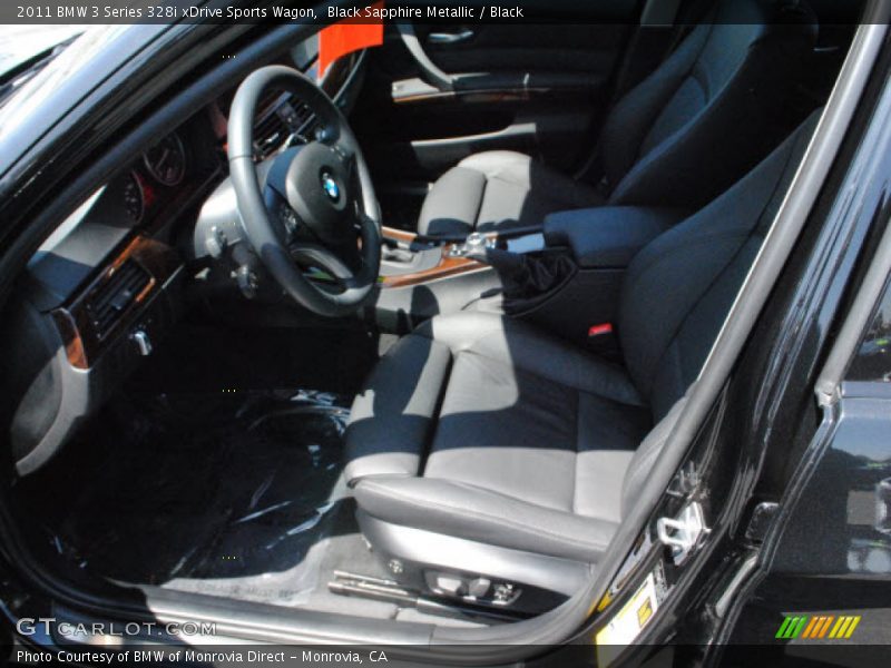 Black Sapphire Metallic / Black 2011 BMW 3 Series 328i xDrive Sports Wagon