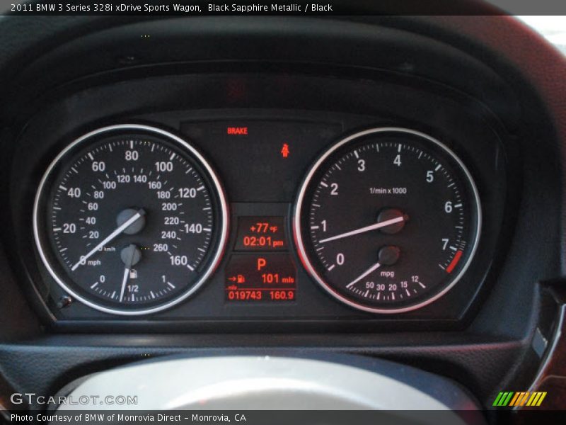  2011 3 Series 328i xDrive Sports Wagon 328i xDrive Sports Wagon Gauges